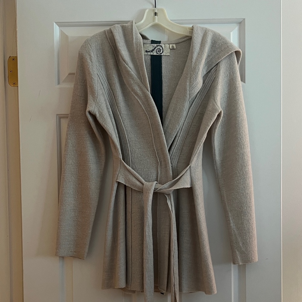 Anthropologie wool hooded  jacket